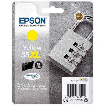 Epson T3594 (35XL) Amarillo Cartucho de Tinta Original - C13T35944010