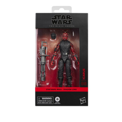 Figura hasbro star wars maul - shadow lord icarus