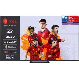 Televisión Tcl 55C745 4K Ultra HD QLED Fullarray Google TV 144H