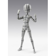 Figura tamashii nations body - kun ken sugimori edition wireframe gray color ver.