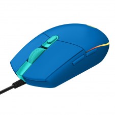 Logitech G G203 raton gaming usb tipo a 8000dpi azul