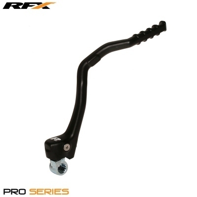 Palanca de arranque RFX PRFX serie Pro Series (anodizado duro - negro) - Suzuki RMZ250 FXKS3010099H3