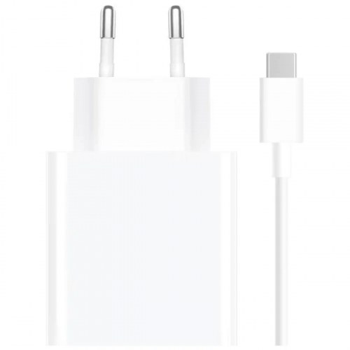 Xiaomi 67W Charging Combo Cargador de Pared para Smartphone USB-A 67W + Cable - Identificacion Inteligente de Dispositivos