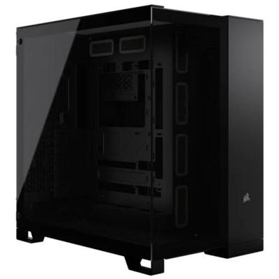 Caja ordenador gaming corsair 6500x atx cristal templado negra