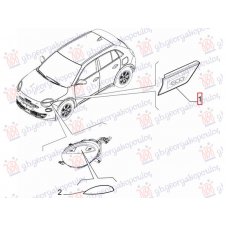 EMBLEMA ALETA DELANTERA (600) (O)