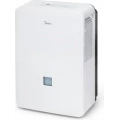 Deshumidificador Midea MDDP-50DEN7-QA3-B-W, 50 litros/día, depósito 6 litros, blanco