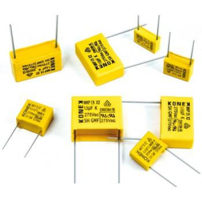 Condensador de Seguridad 1uF 275Vac X2 Raster 27,5mm