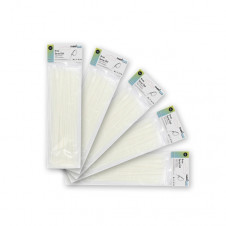 Bolsa 100 Bridas Util Blancas 2,5x150mm 100% Nylon 66 Resistentes Y Duraderas