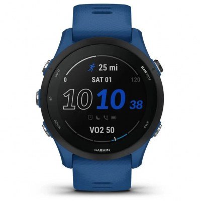 Reloj smartwatch garmin sportwatch forerunner 255 azul f.cardiaca - gps - 33mm - color - acelerometro - bt - 5 atm