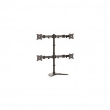 StarTech.com Base de Soporte Ajustable VESA para 4 Monitores de hasta 27 Pulgadas negro