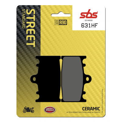 HF Street Ceramic Organic Brake Pads SBS 631HF