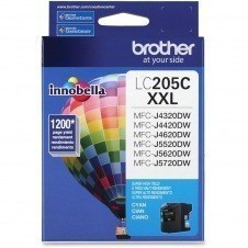 CARTUCHO DE TINTA BROTHER LC205C CYAN ALTO REND 1200 PAG