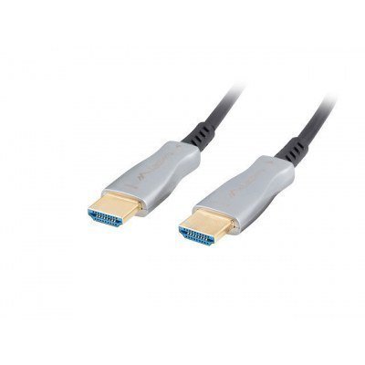 Cable hdmi lanberg m - m v2.0 optico aoc 50m negro