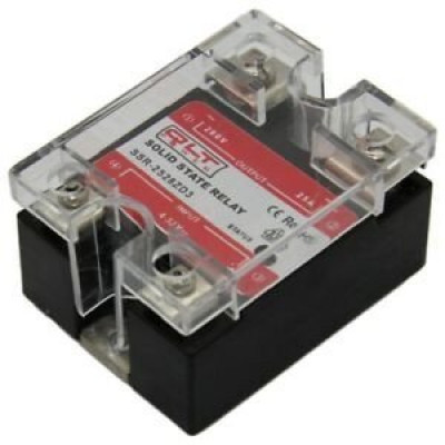 RELÉ Semiconductor Guia 4-32Vcc 10A Tensión 24-280Vac SSR-1028ZD3