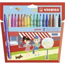 STABILO power rotulador Medio Multicolor 18 pieza(s)