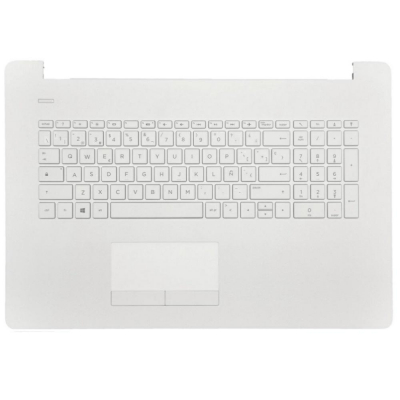 Top case + Teclado compatible para portátil HP 17-AK / 17-BS / 17-BY Blanco 926561-071