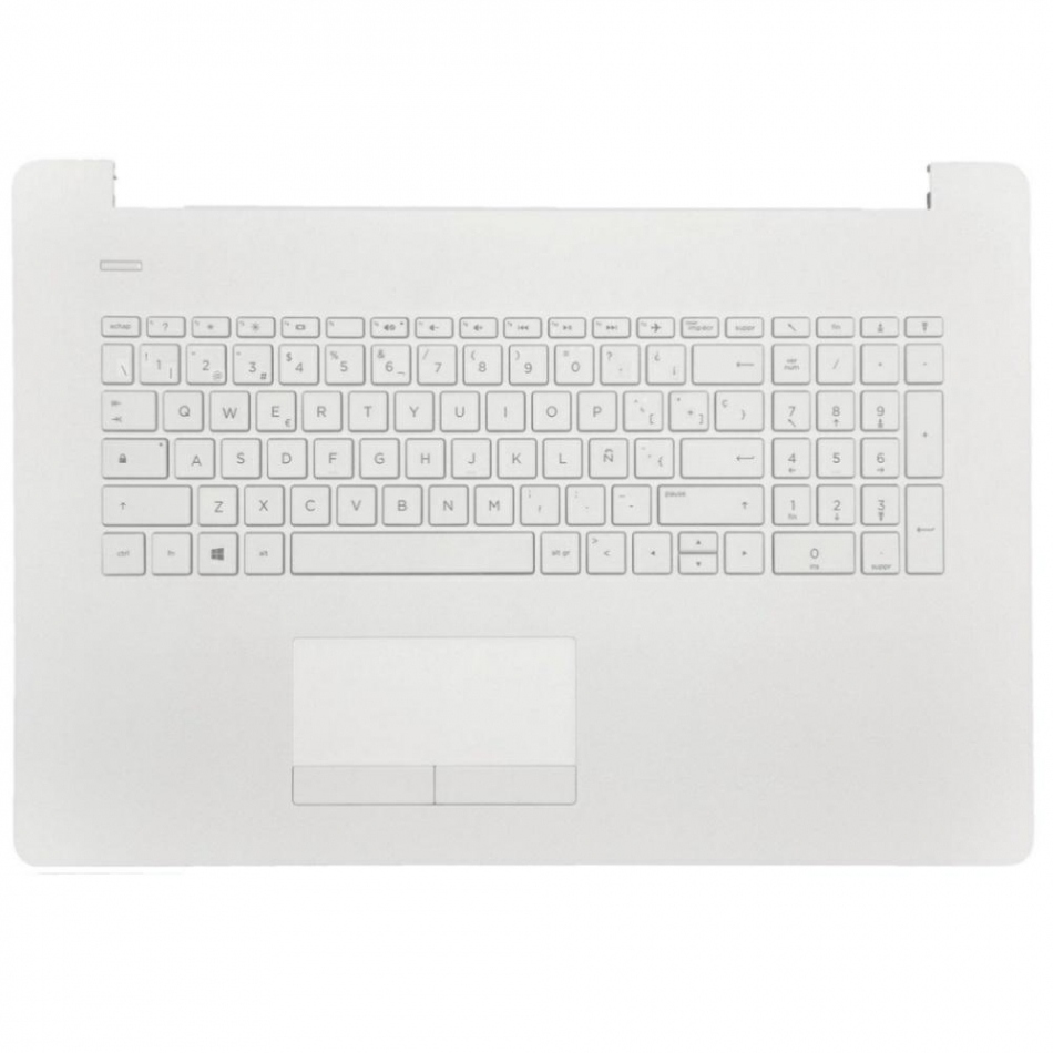 Top case + teclado HP 17-AK / 17-BS / 17-BY Blanco 926561-071