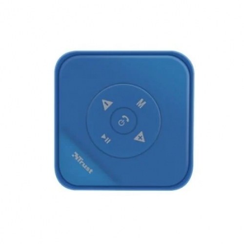 ALTAVOZ TRUST URBAN MUZO BLUETOOTH BLUE - MP3 - MICRO SD - FUNC. MANOS LIBRES - INCLUYE CABLE CARGA MICRO-USB Y AUX. 3.5MM