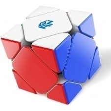 Cubo de rubik gan skewb magnetico enhanced stk multicolor