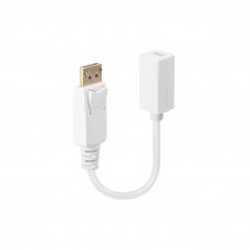 Lindy 41060 adaptador de cable de v?deo 0,15 m DisplayPort Mini DisplayPort Blanco