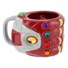 Taza 3d xl paladone marvel los vengadores guantelete del infinito con gemas