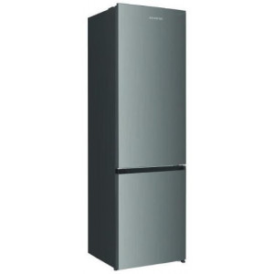 Frigorífico combi Infiniton FGC-343C20XEN, 201 x 60 x 60.5 cm, Total No Frost, clase E, 231 kWh/año, 39 dB, 326 litros, Fresh Zone, reversible, inox
