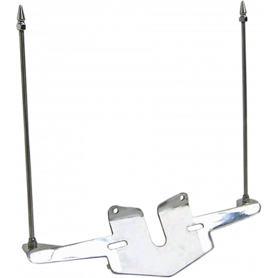 Kit de soporte doble para banderas para montaje en portamatrículas RIVCO PRODUCTS FH500