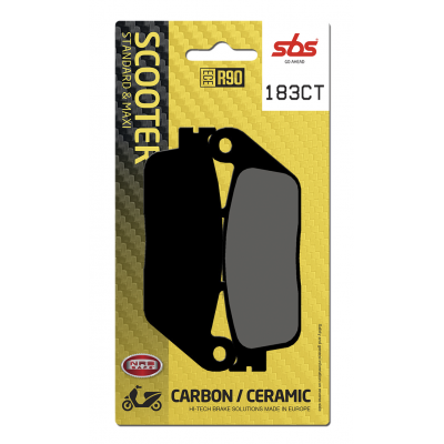 CT Scooter Carbon Tech Organic Brake Pads SBS 183CT