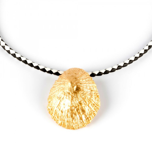 CALOBRA LUXE BLANCO & NEGRO collar #oro brillo 1 u