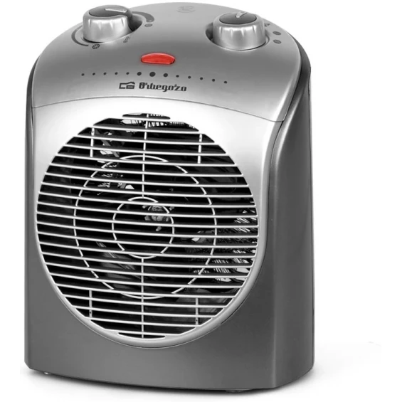 Calefactor vertical Orbegozo FH 5021, 2.200 W, gris