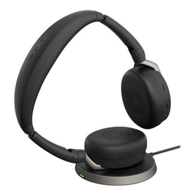 Auriculares jabra evolve2 65 flex ms stereo inalambrico negro