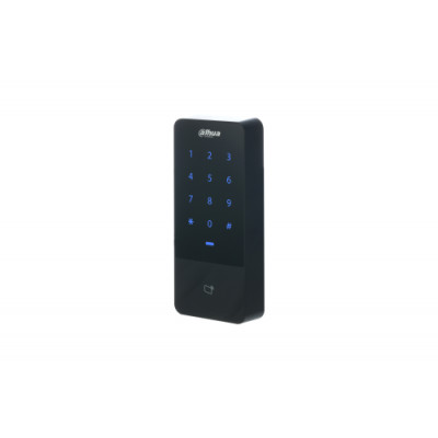 (DHI-ASI1201E-V1) DAHUA LECTOR DE CONTROL DE ACCESO INTEGRADO IMPERMEABLE, CONTRASEÑA+TARJETA CON TECLADO