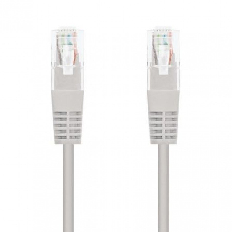 Cable de Red RJ45 UTP Nanocable 10.20.0407 Cat.6/ 7m/ Gris