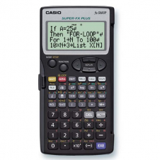 Casio FX-5800P calculadora Bolsillo Calculadora científica Negro