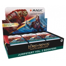 Caja de cartas magic the gathering lord of the rings tales of middle - earth jumpstart vol. 2 inglés