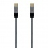Aisens - Cable Usb 2.0 Aluminio 5A 100W E-Mark, Usb-C/M-Usb-C/M, Gris,