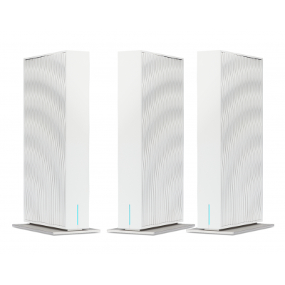 Wave 7, wifi 7 Mesh Router, EU plug, triple pack router inalámbrico Gigabit Ethernet Dual-band (2.4GHz + 5GHz or 2.4GHz + 6GHz)