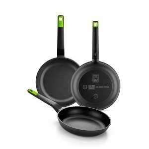 Lote de sartenes Bra GASTRO A841201, 18 cm, 22 cm, 26 cm