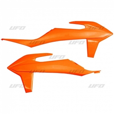 Plásticos laterales de radiador UFO naranja KTM SX/SX-F KT04092#127