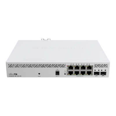 Switch mikrotik css610 - 8p - 2s+in 10 puertos