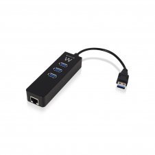 HUB EWENT USB 3.1 3 PUERTOS + LAN EW1140