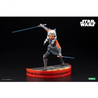 Figura kotobukiya star wars the clone wars ahsoka tano artfxj 24 cm