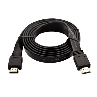 Cable negro de vídeo con conector HDMI macho a HDMI macho 2m 6.6ft