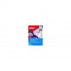 Apli 01782 Etiquetas adhesivas 500 Hojas blanco