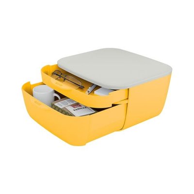 LEITZ Buc 2 cajones Cosy amarillo