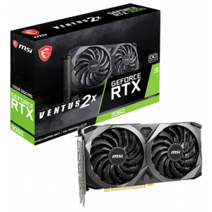 Tarjeta gráfica Msi VGA NVIDIA RTX 3060 VENTUS 2X 12G OC