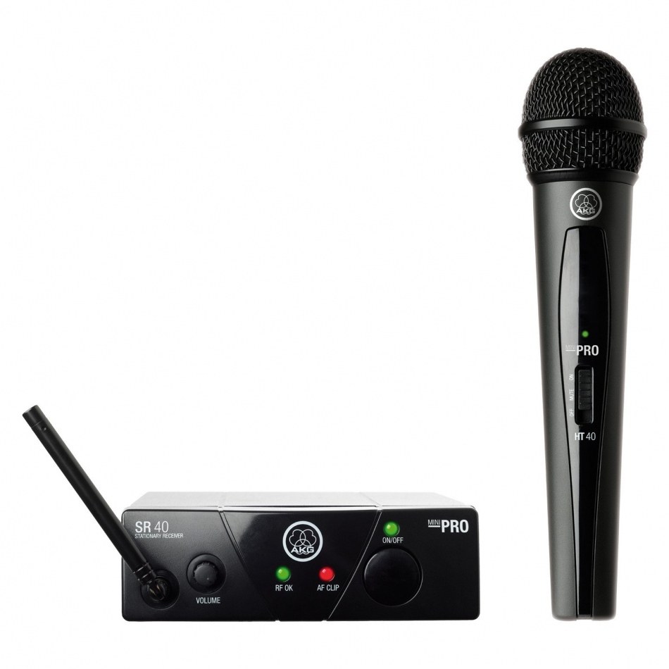 Microfono Inalambrico Mano Vocal WMS-40 MINI ISM2