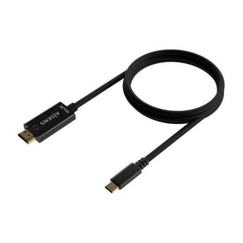 AISENS - CABLE CONVERSOR USB-C A HDMI 4K@30HZ, USB-C/M-HDMI/M, NEGRO,