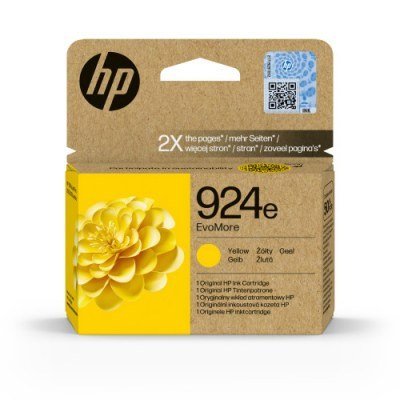 HP 924e Amarillo Cartucho de Tinta Original - 4K0U9NE