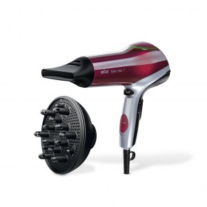 Secador de pelo Braun BRHD770E 2200W IONICA C/ACC rojo